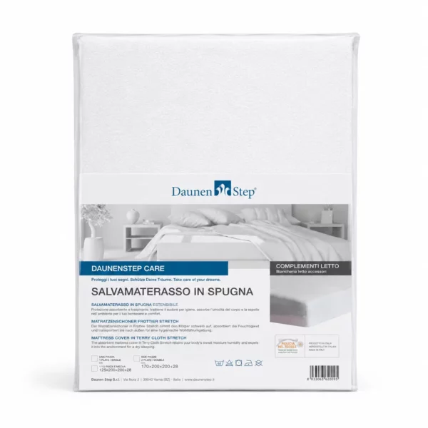 Care Soft coprimaterasso Daunenstep1_risultato Tessili DaunenStep - Coprimaterasso Spugna