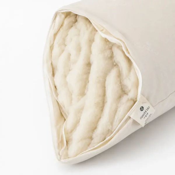 Cuscino Giove cotone biologico interno_risultato Guanciale Cuscini Bio - Giove Cotone Biologico