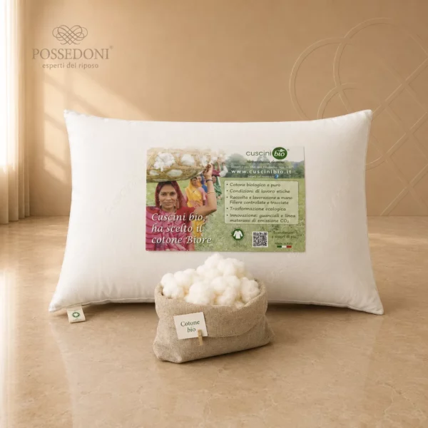 Cuscino Giove cotone biologico s_risultato Guanciale Cuscini Bio - Giove Cotone Biologico