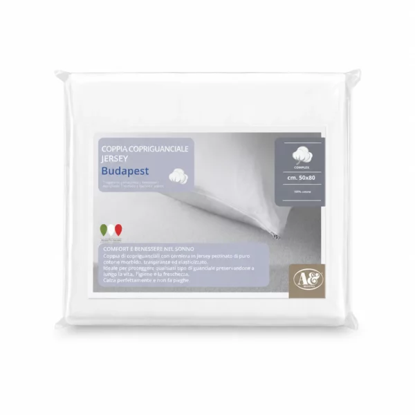 Federe Copriguanciali Budapest 1_risultato Tessili Demaflex - Coppia Copriguanciali Budapest