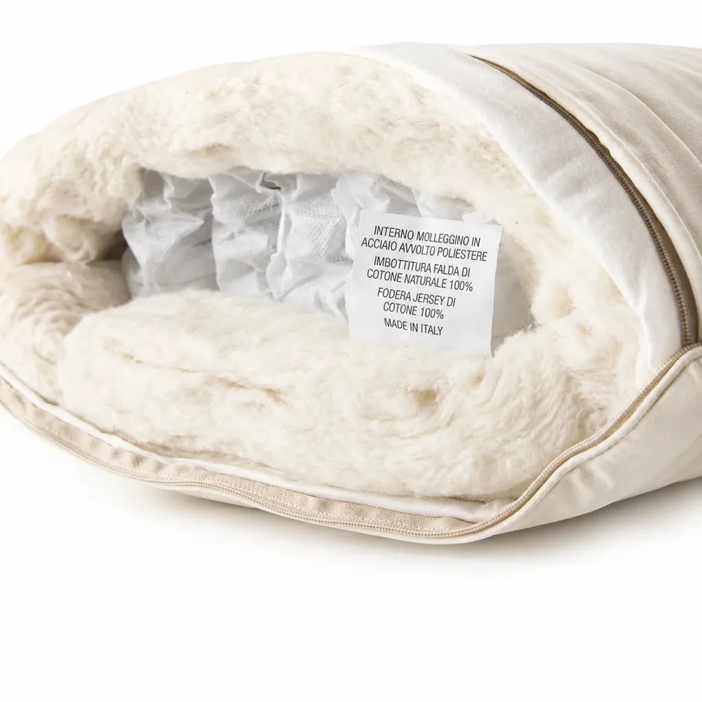 Guanciale Cotone Molle Profili