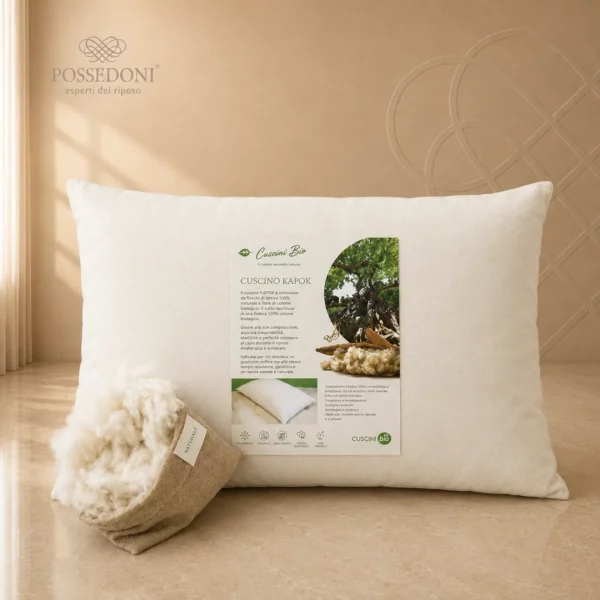 Guanciale Cuscini Bio - Kapok