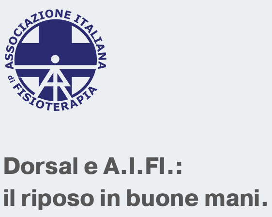 Dorsal e A.I.F.I. Associazione Italiana di Fisoterapia Dorsal e A.I.F.I. Associazione Italiana di Fisoterapia
