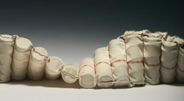 Vispring molle cotone calicò