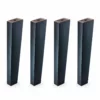 Kit 4 piedi P 90 nero_risultato Kit 4 piedi P 90