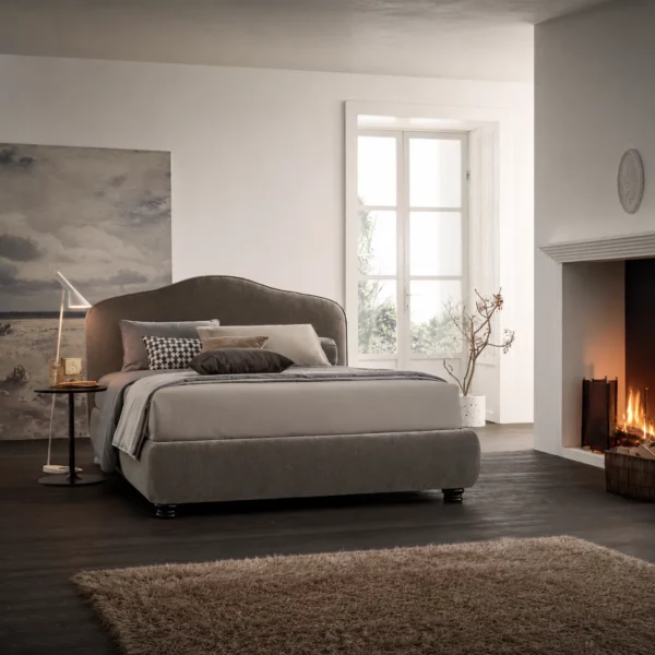 Letto Althea Contenitore V&nice ambientato_risultato Letto V&Nice - Althea contenitore h 25 160 x 190
