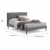 Letto Mood V&nice dimensioni_risultato Letto V&NICE - Mood fascia h 14 - 160 x 190