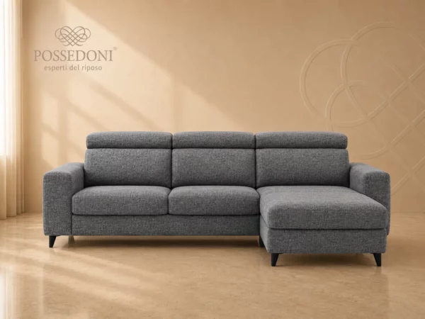 Divano Vitarelax William 3 posti con chaise longue Divano Vitarelax William 3 posti con chaise longue