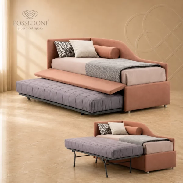 Letto Joy mod 8 estraibile sfondo_risultato Letto V&Nice - Joy mod 8 misura 90x200 cm Estraibile