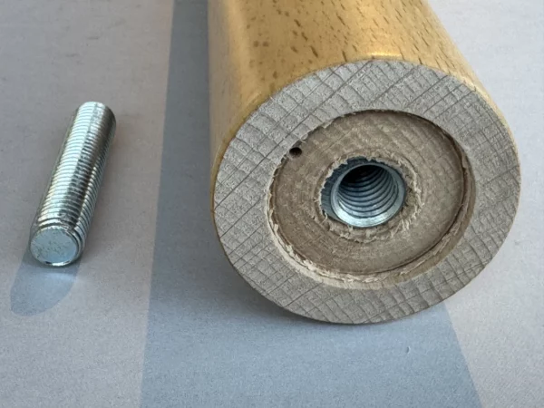Accessori Dorsal - Piede centrale legno regolabile