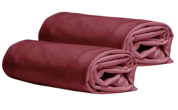 coppia federe vivacolor Bordeaux