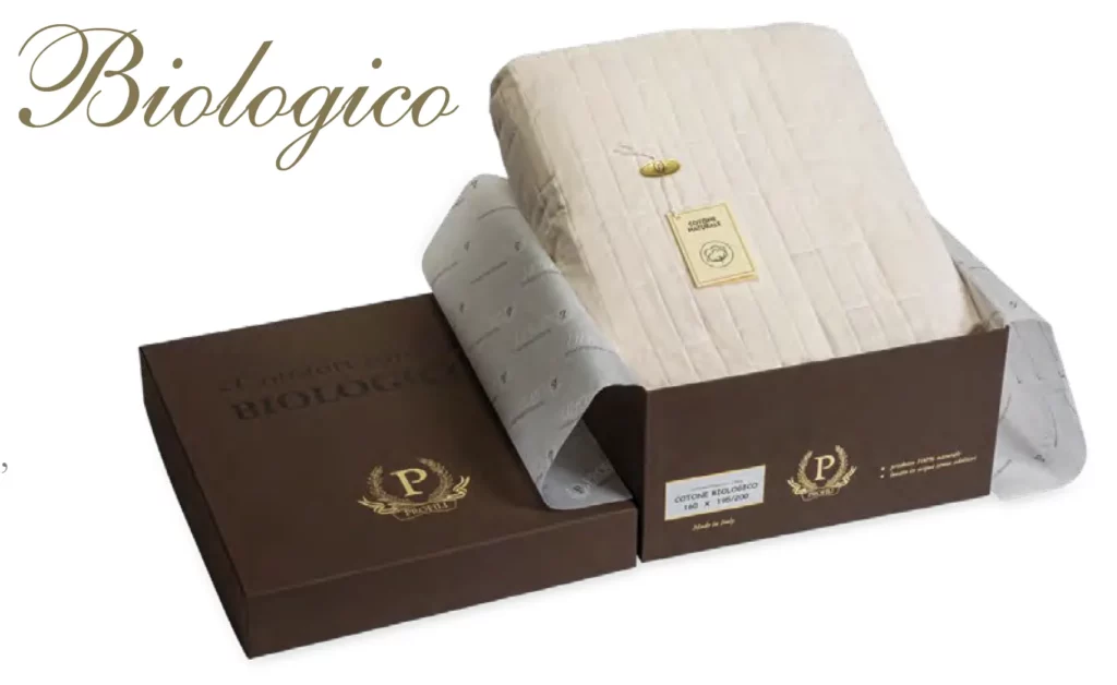 Coprimaterasso Comfort cotone biologico