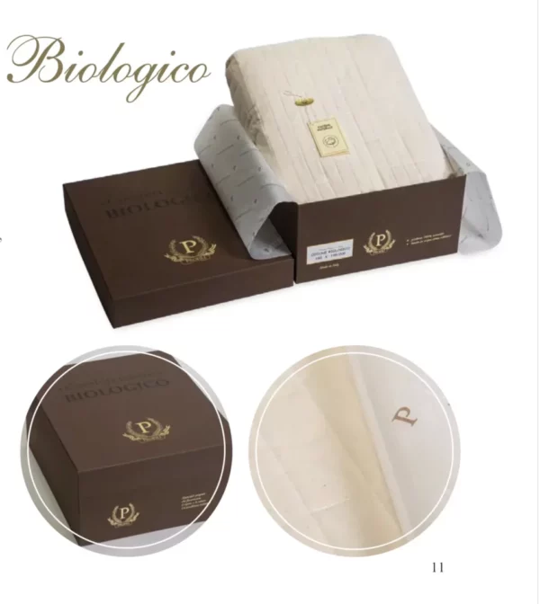Coprimaterasso Comfort cotone biologico