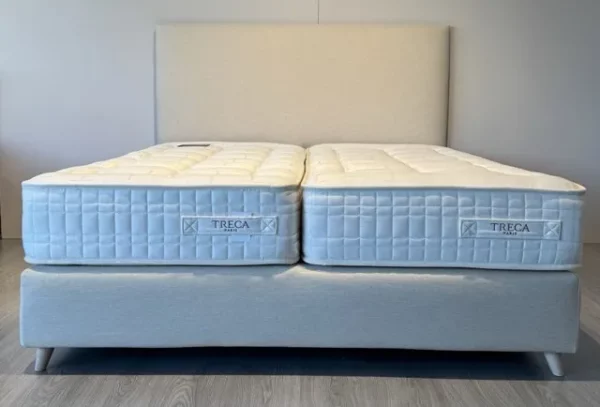 Set letto Treca - Pack Materasso Apollon 200 x 200 Sommier Soft Spring e Testiera Fusion