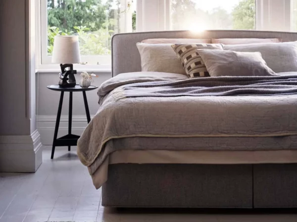 Set Letto Vispring- Baronet Superb 180x200, Sommier De Luxe e Testiera Palladio