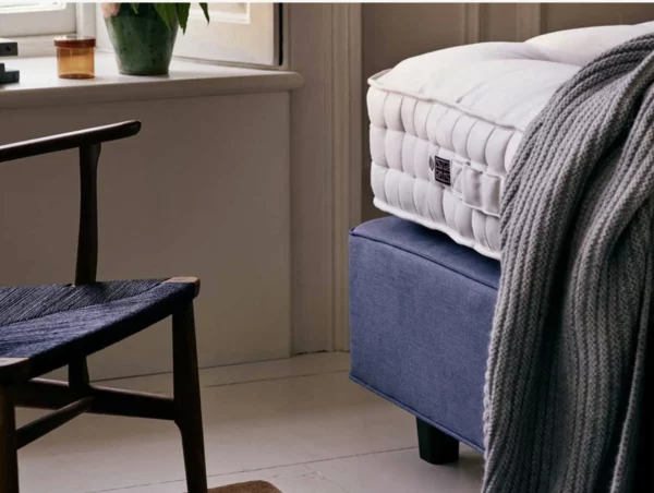 Set letto Vispring-Devonshire 180x200, Sommier De Luxe e Testiera Clabon