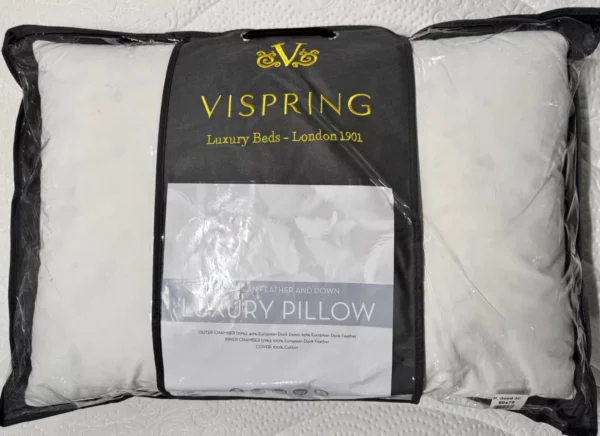 Guanciali Vispring – Piuma e Piumino d’Anatra Europea 