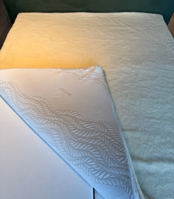 Topper Possedoni - Topper Merinos con Memory Foam 5 cm e Termoregolazione Naturale
