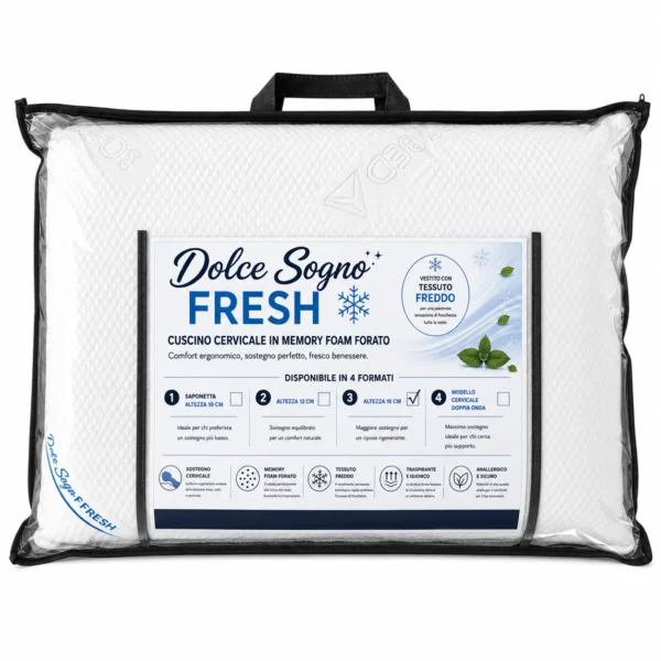 Guanciale Dolce Sogno Fresh 15 Imballo_risultato Guanciali Possedoni - Dolce Sogno Fresh h15