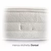 Materasso Zefirio Dorsal 160x190 outlet 50% particolare etichetta_risultato_risultato Outlet Materassi – Dorsal Zefiro Memory FT23 160x190 cm