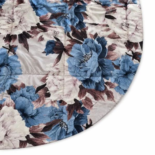 rapunta Bellapiuma Floreale Blu Polvere DaunenStep 270x260 angolo arrotondato_risultato Tessili DaunenStep - Trapunta Bellapiuma Floreale Blu Polvere